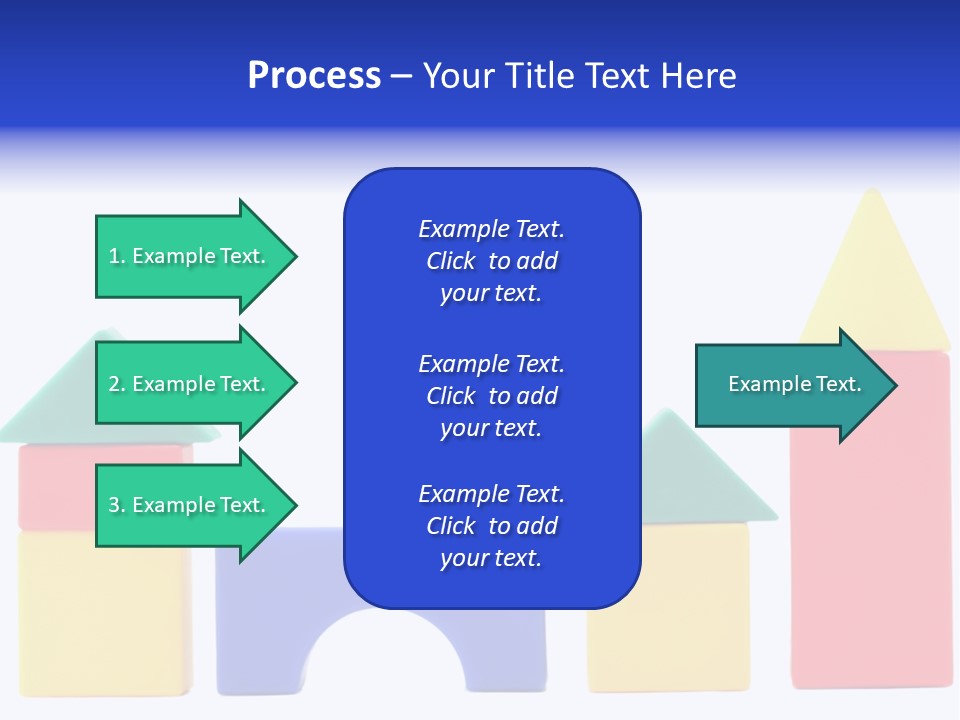 Make Shape Red PowerPoint Template