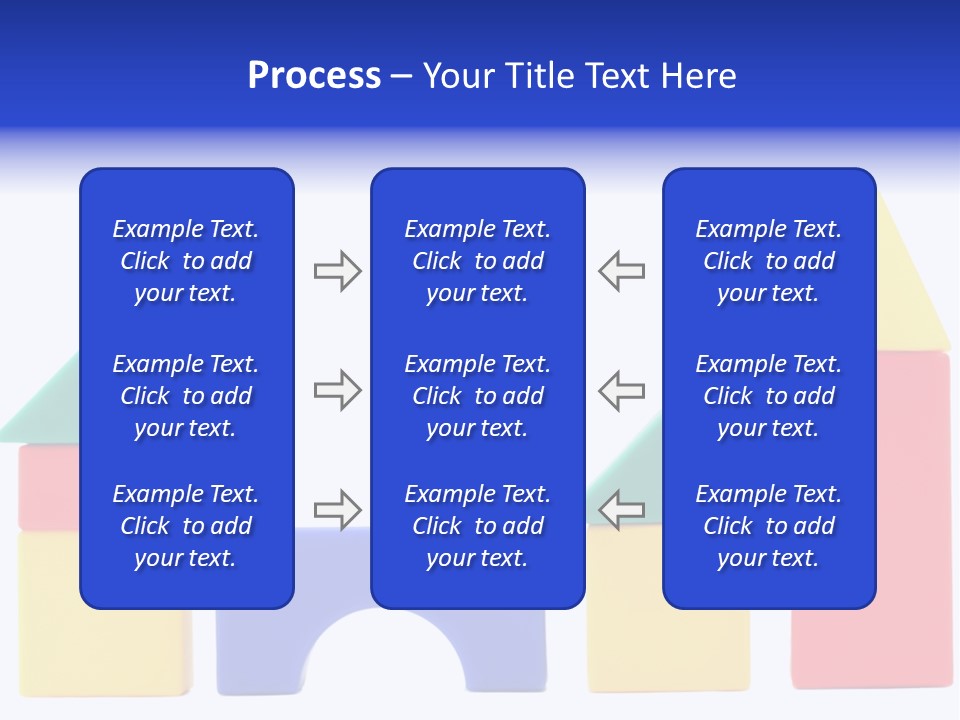 Make Shape Red PowerPoint Template