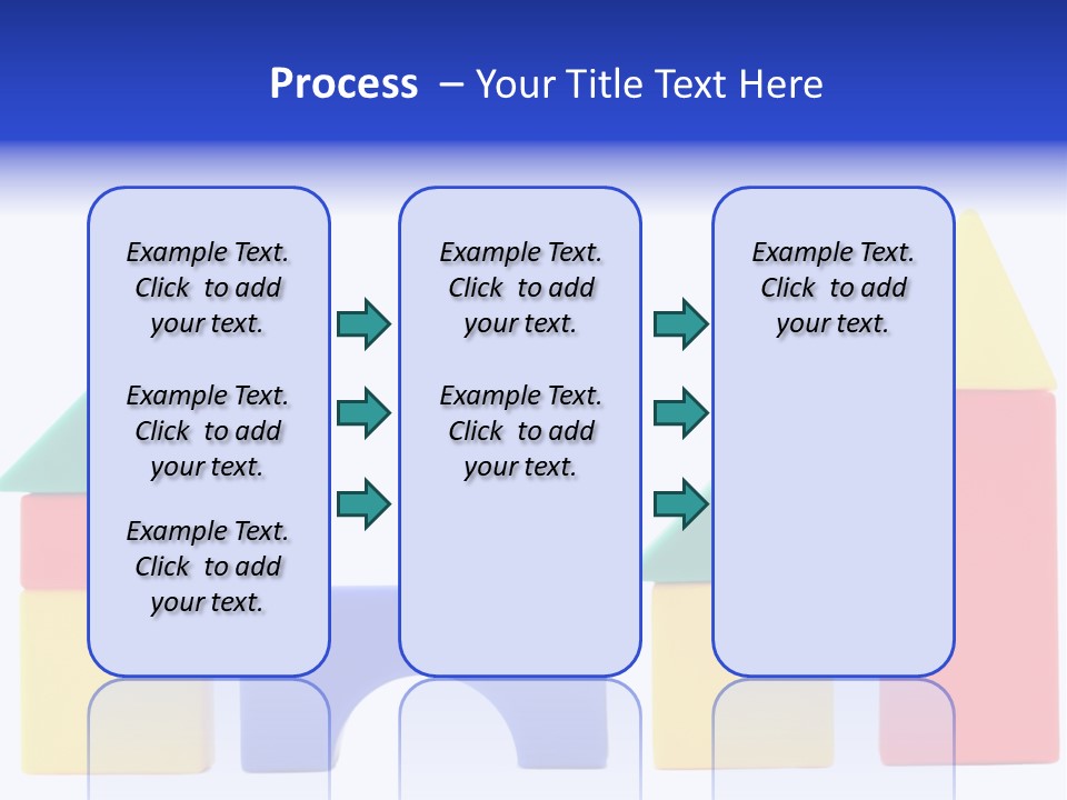 Make Shape Red PowerPoint Template