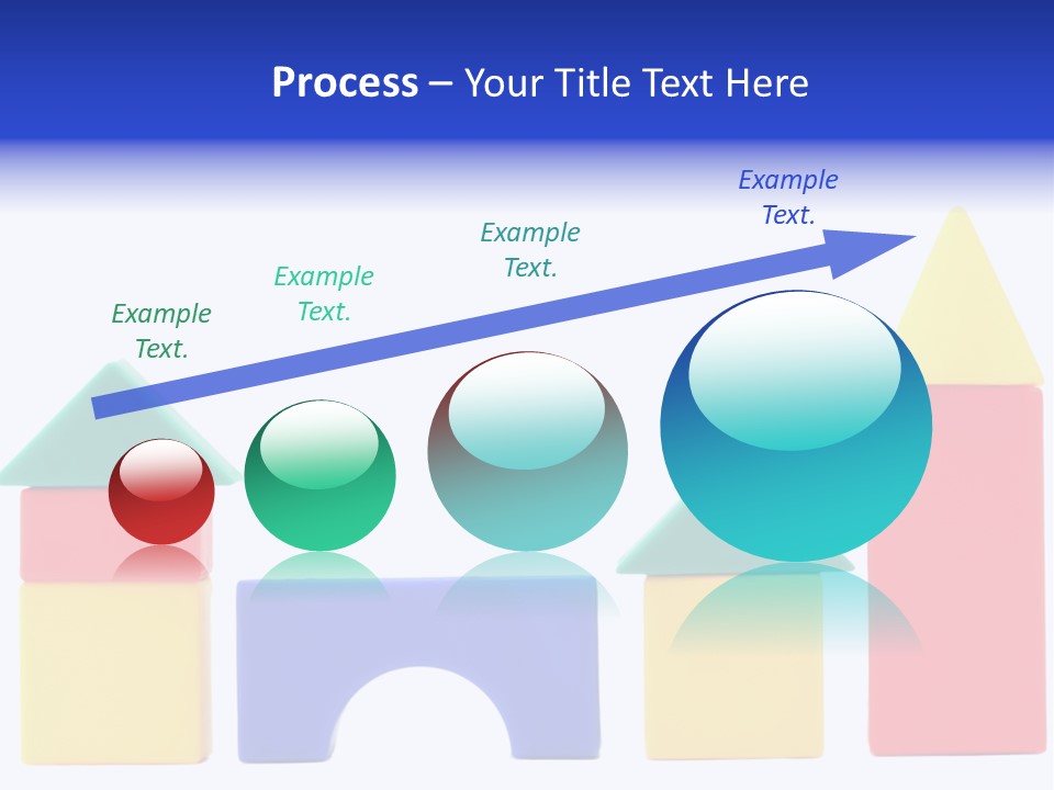 Make Shape Red PowerPoint Template