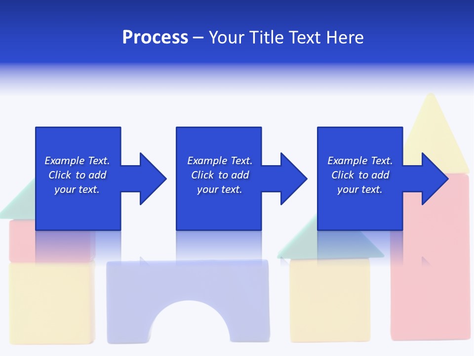 Make Shape Red PowerPoint Template