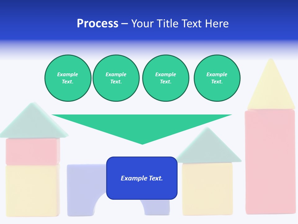 Make Shape Red PowerPoint Template