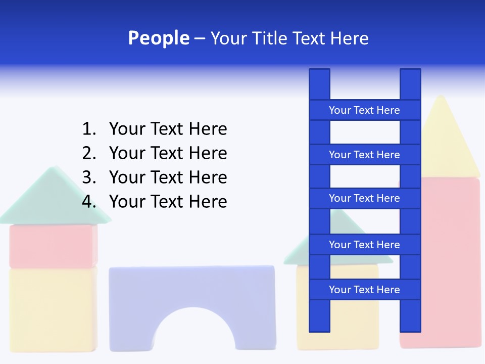 Make Shape Red PowerPoint Template