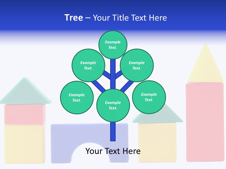 Make Shape Red PowerPoint Template