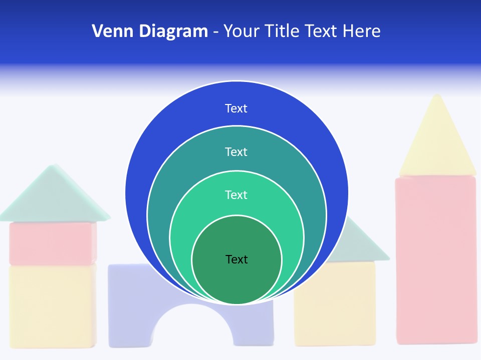 Make Shape Red PowerPoint Template