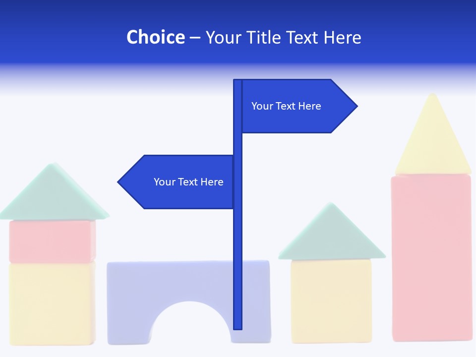 Make Shape Red PowerPoint Template