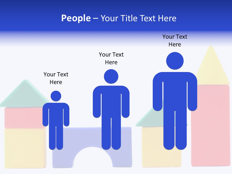 Make Shape Red PowerPoint Template