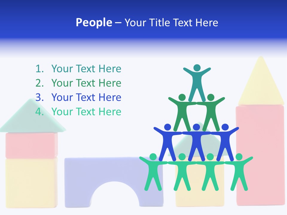 Make Shape Red PowerPoint Template