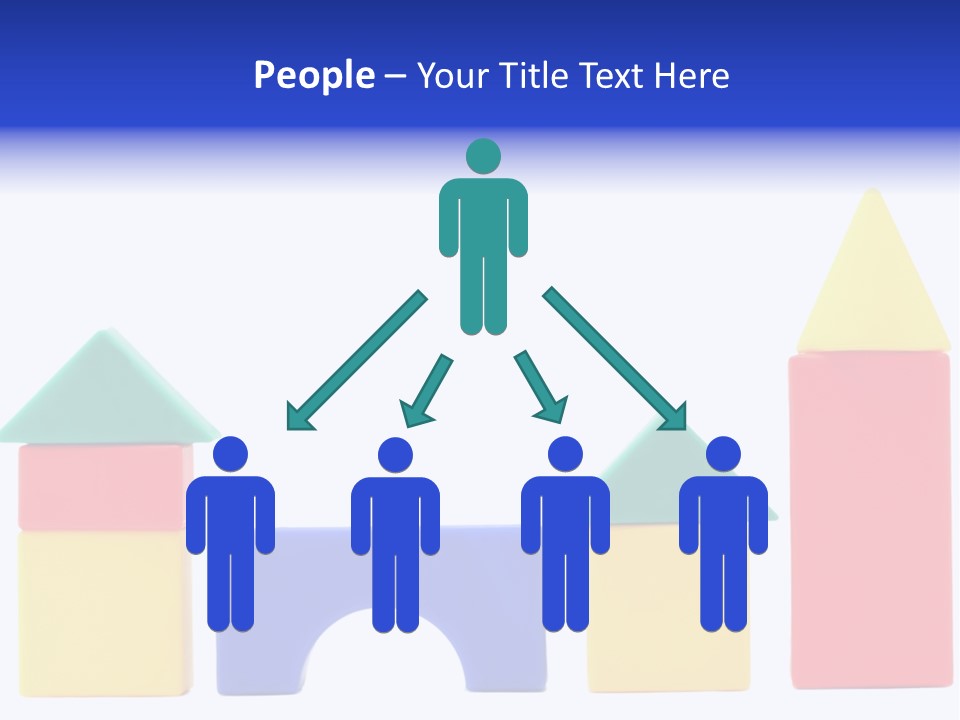 Make Shape Red PowerPoint Template