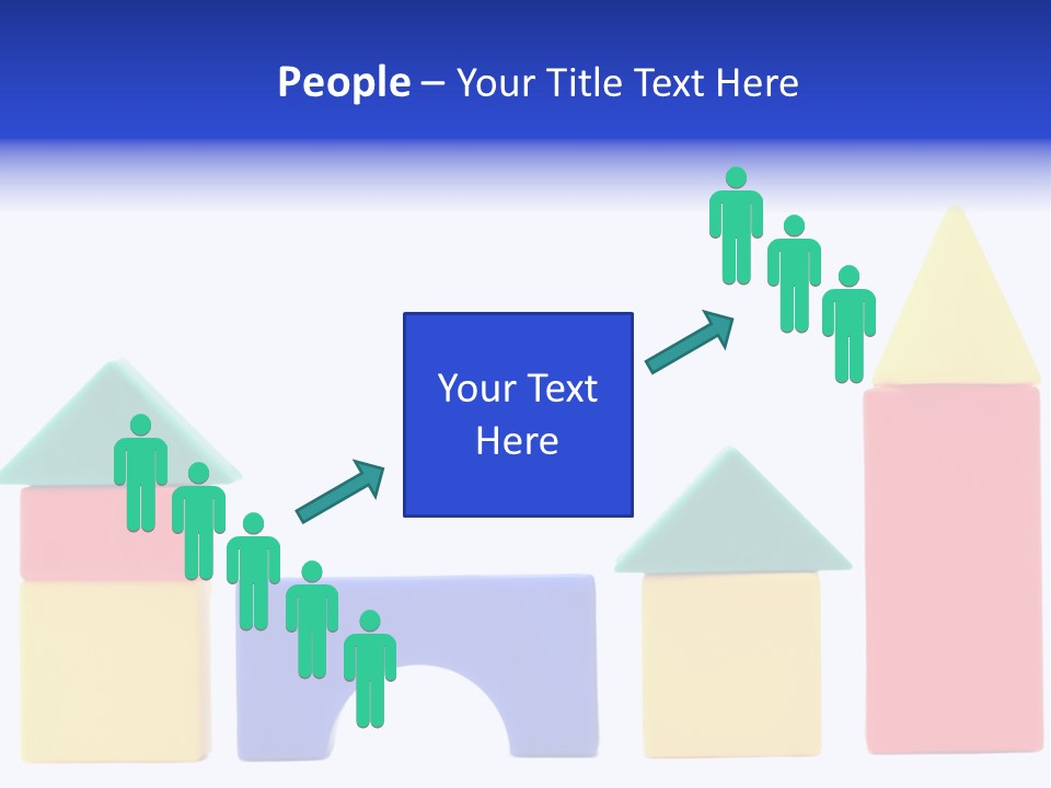 Make Shape Red PowerPoint Template
