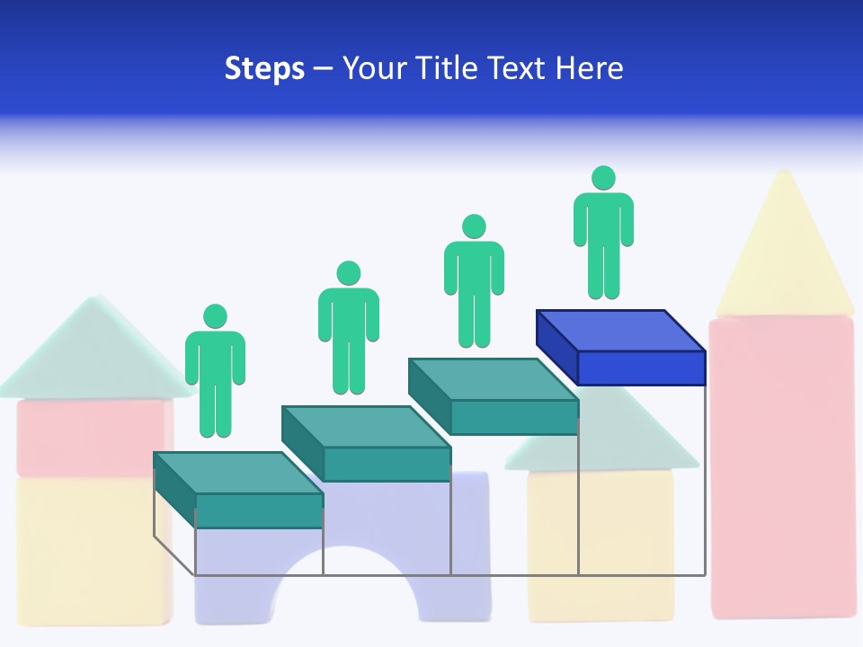 Make Shape Red PowerPoint Template