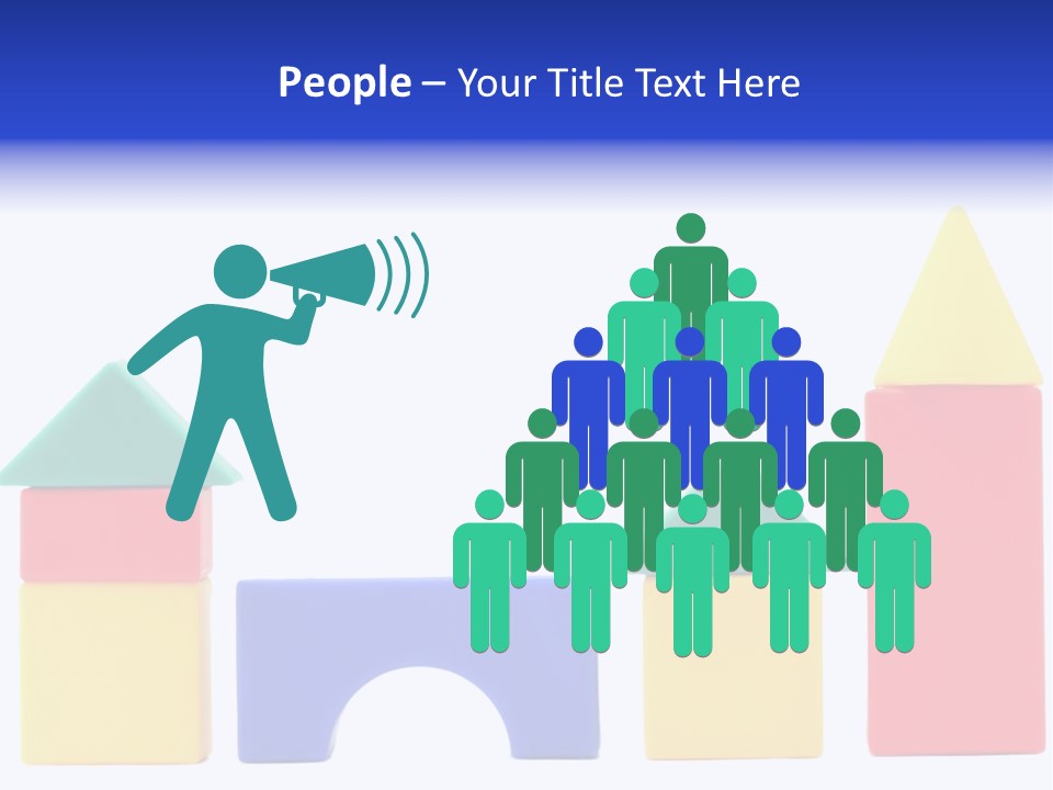 Make Shape Red PowerPoint Template