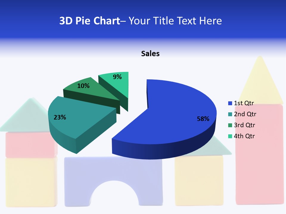 Make Shape Red PowerPoint Template