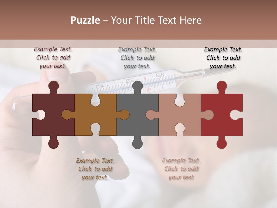 Face Family Son PowerPoint Template