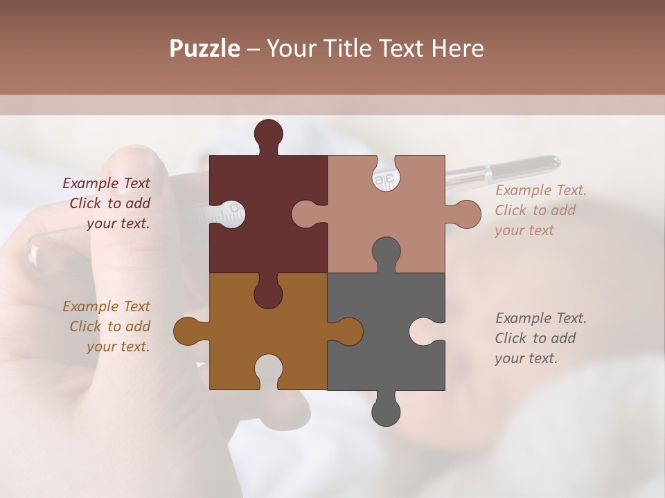 Face Family Son PowerPoint Template