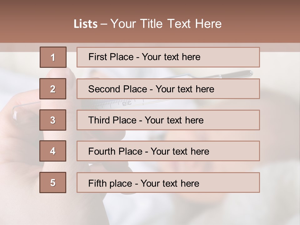 Face Family Son PowerPoint Template