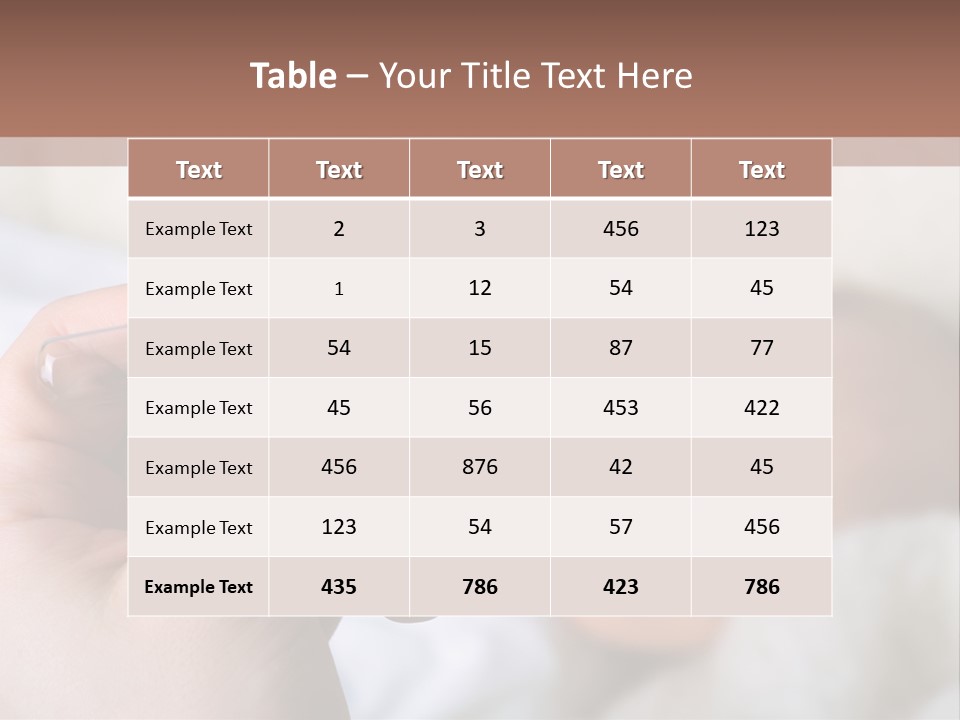 Face Family Son PowerPoint Template