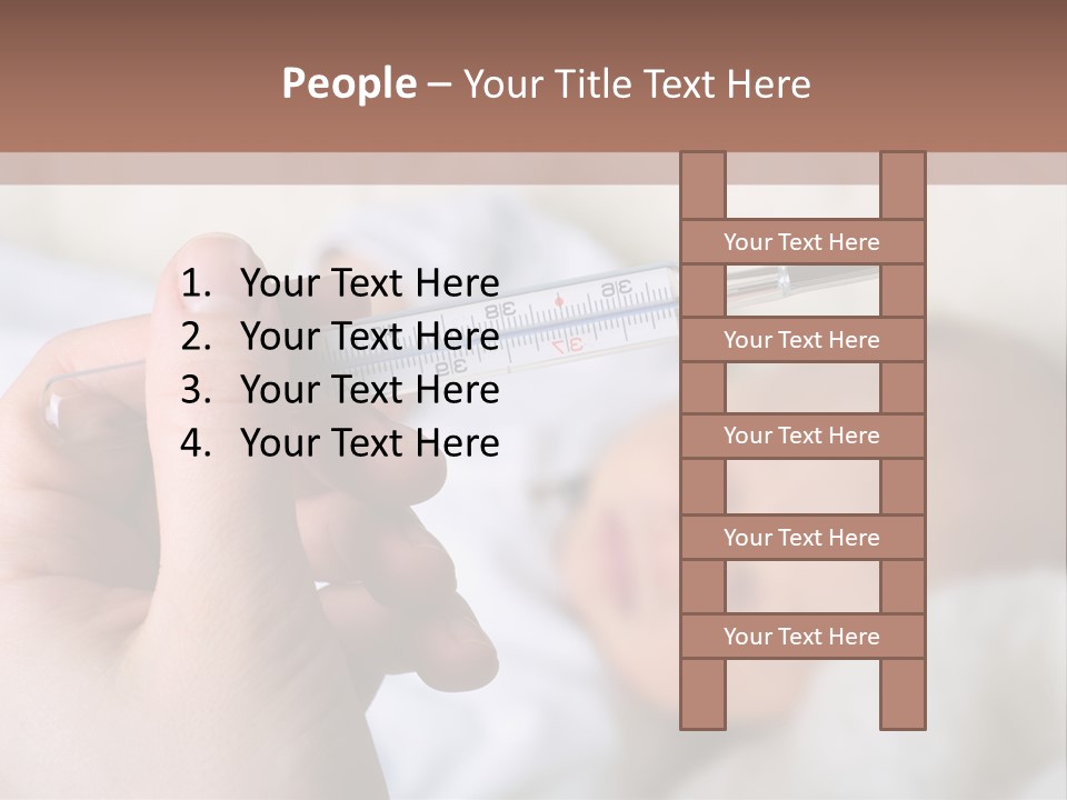 Face Family Son PowerPoint Template