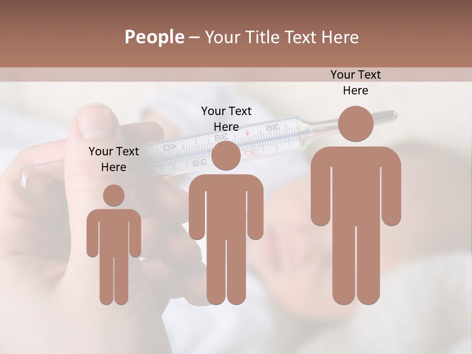 Face Family Son PowerPoint Template