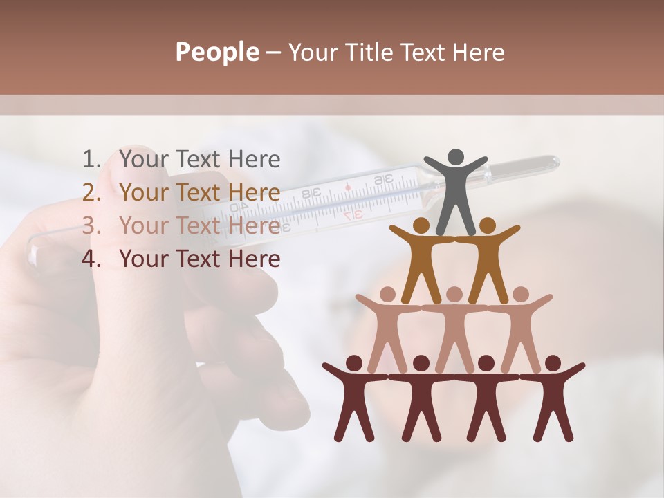 Face Family Son PowerPoint Template