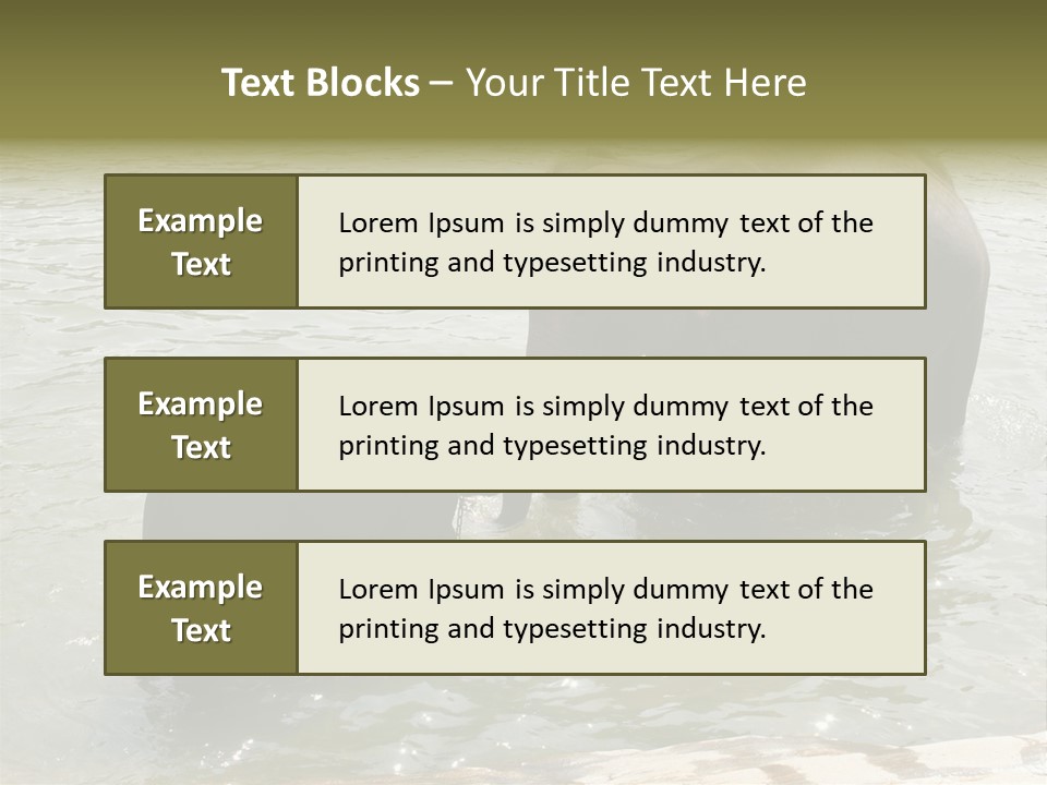 Animal Giant Impressive PowerPoint Template