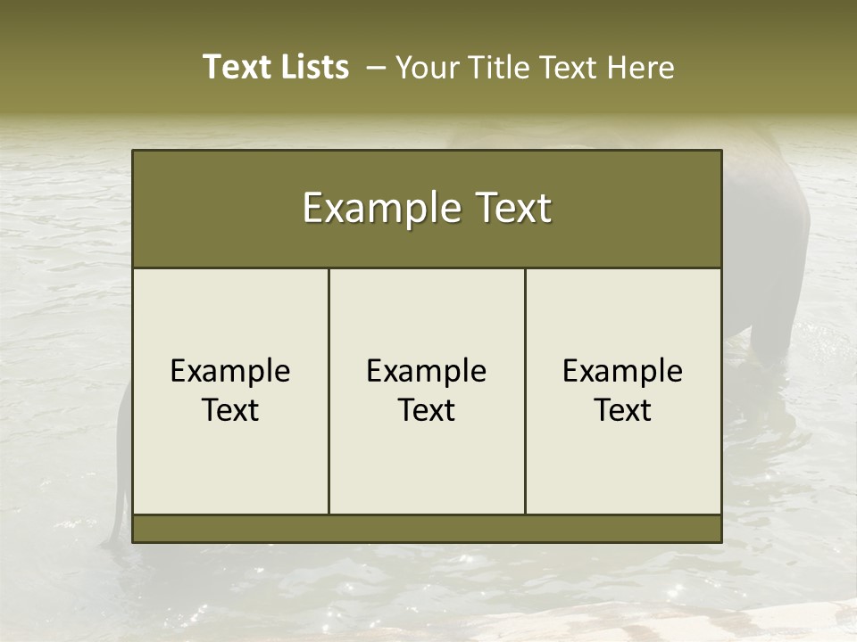 Animal Giant Impressive PowerPoint Template