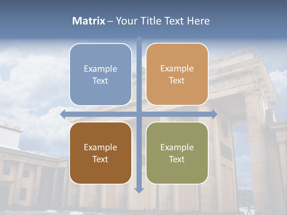 Statue Stone Travel PowerPoint Template