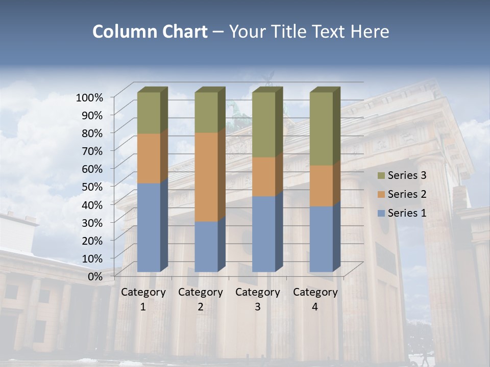 Statue Stone Travel PowerPoint Template