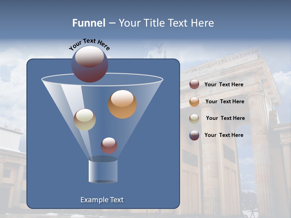 Statue Stone Travel PowerPoint Template