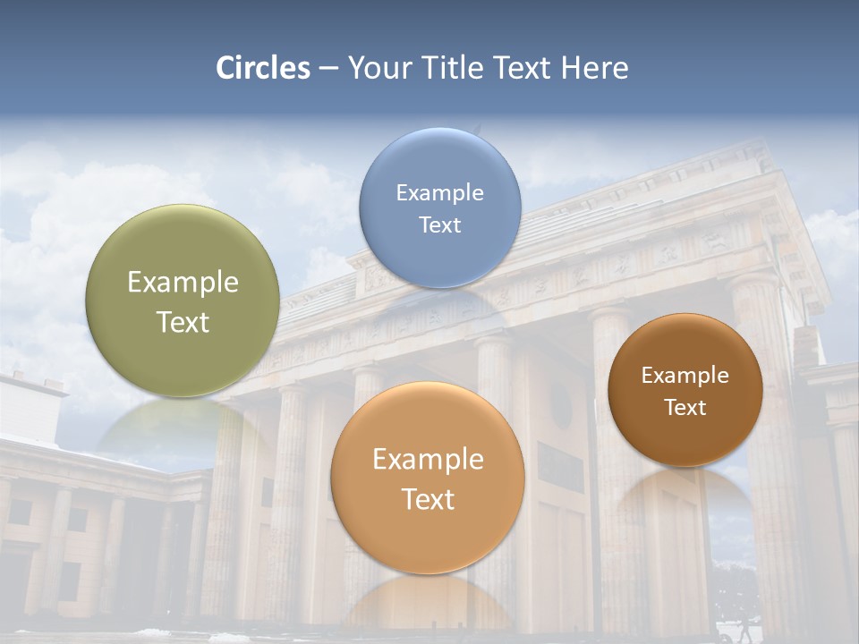 Statue Stone Travel PowerPoint Template