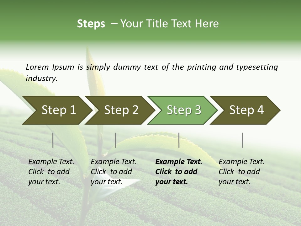 Plant Agriculture Grow PowerPoint Template