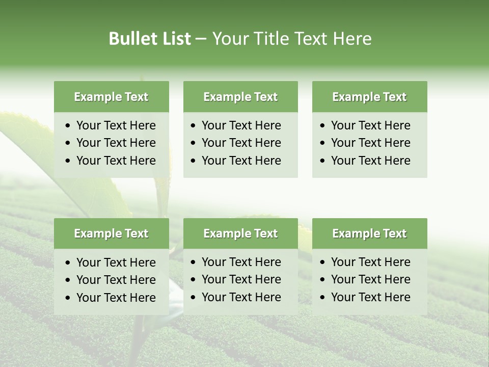 Plant Agriculture Grow PowerPoint Template