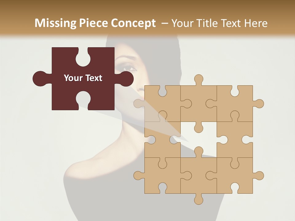 Sexy Person Woman PowerPoint Template