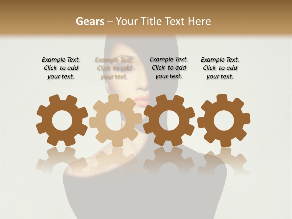 Sexy Person Woman PowerPoint Template