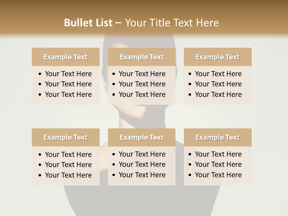 Sexy Person Woman PowerPoint Template