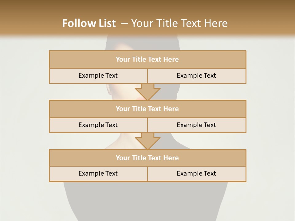 Sexy Person Woman PowerPoint Template