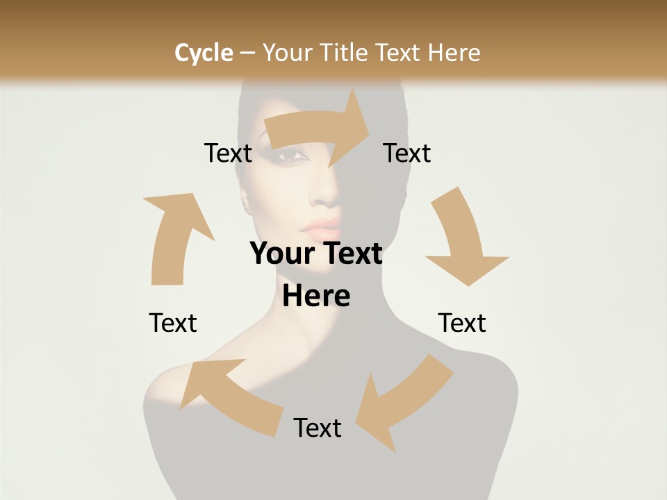 Sexy Person Woman PowerPoint Template