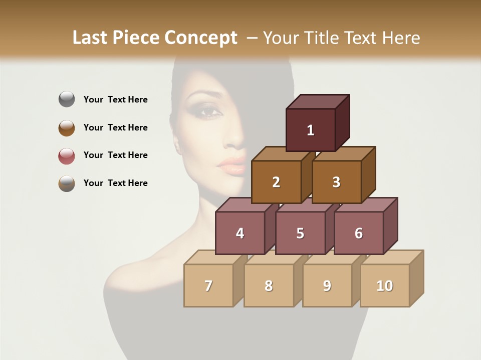 Sexy Person Woman PowerPoint Template