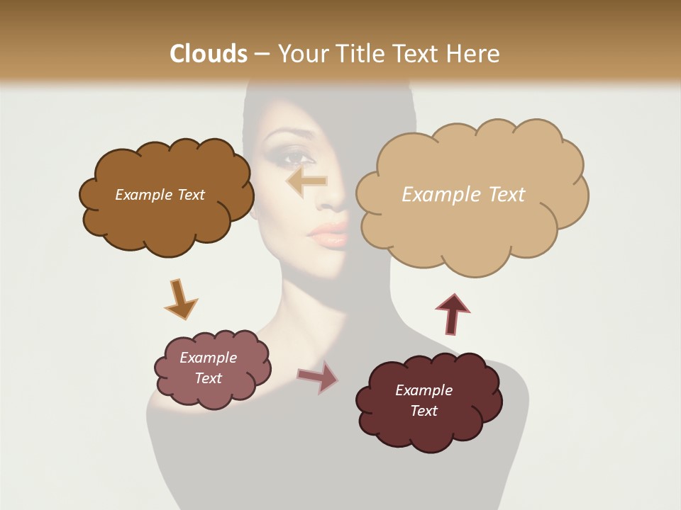 Sexy Person Woman PowerPoint Template