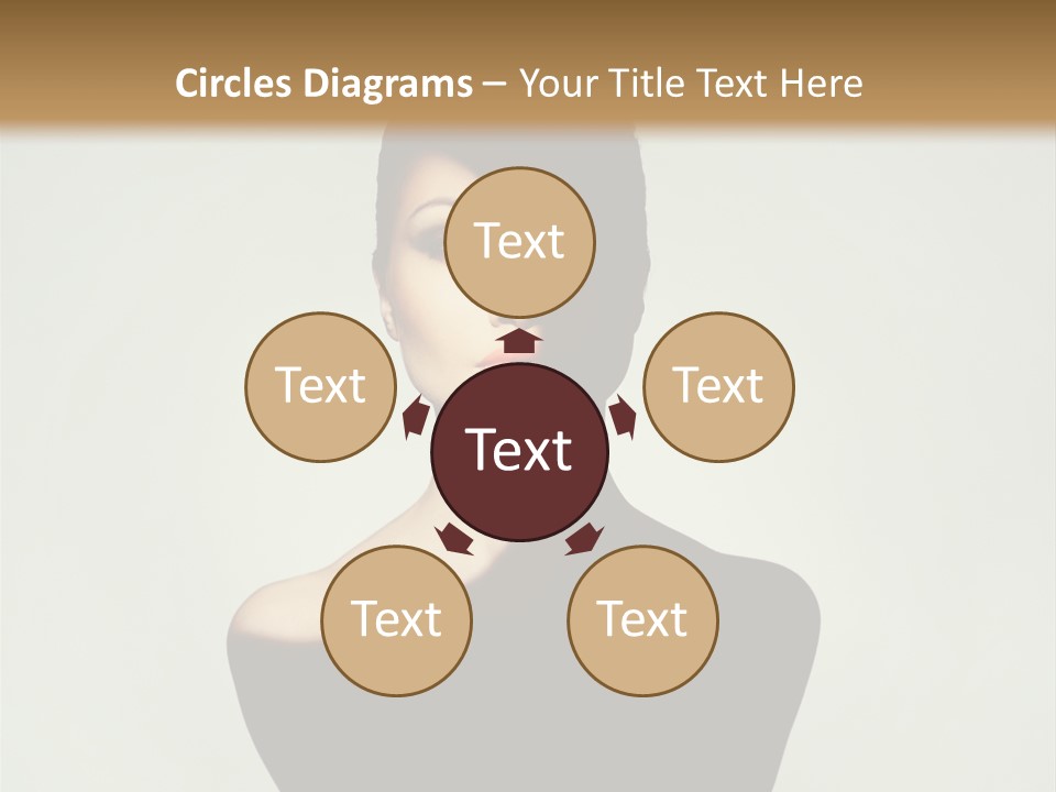 Sexy Person Woman PowerPoint Template