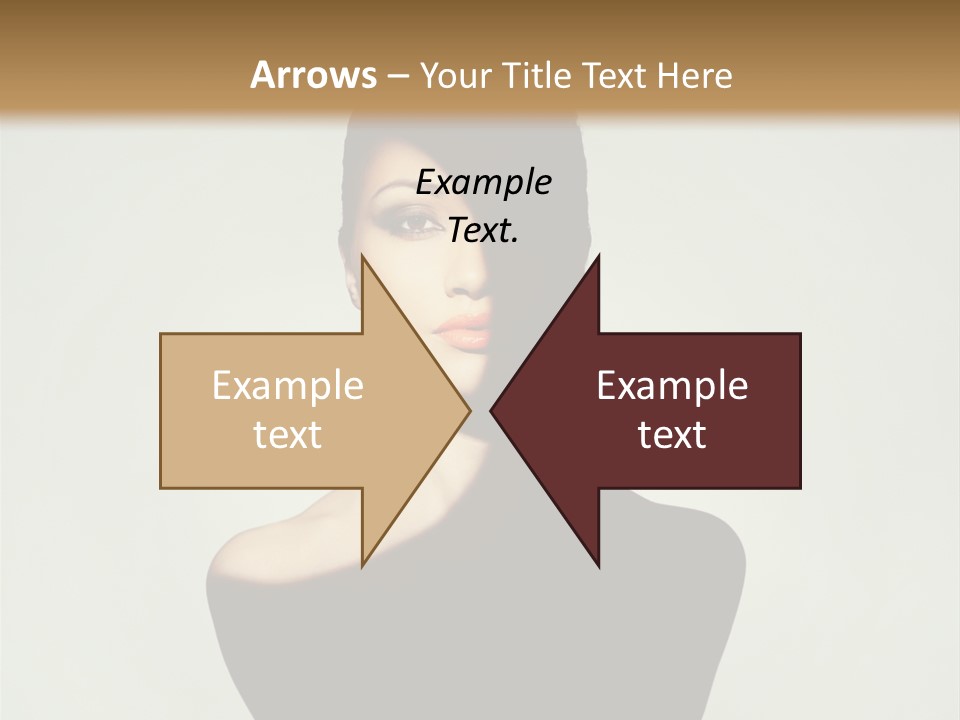 Sexy Person Woman PowerPoint Template