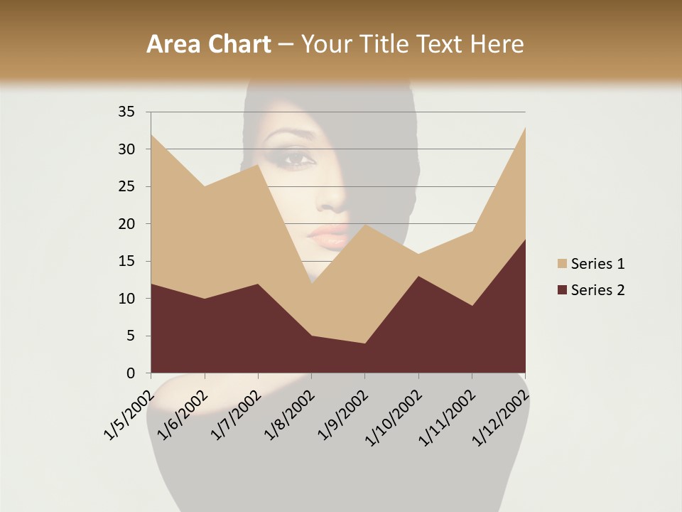 Sexy Person Woman PowerPoint Template
