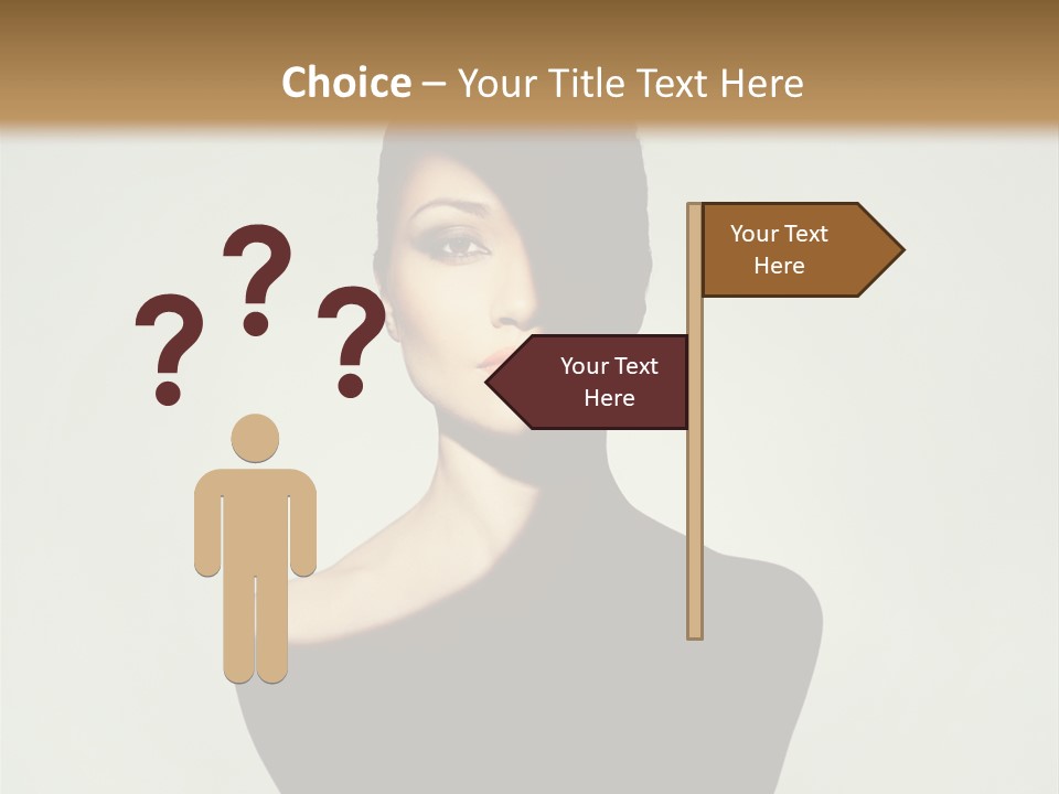 Sexy Person Woman PowerPoint Template