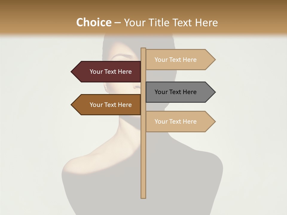 Sexy Person Woman PowerPoint Template