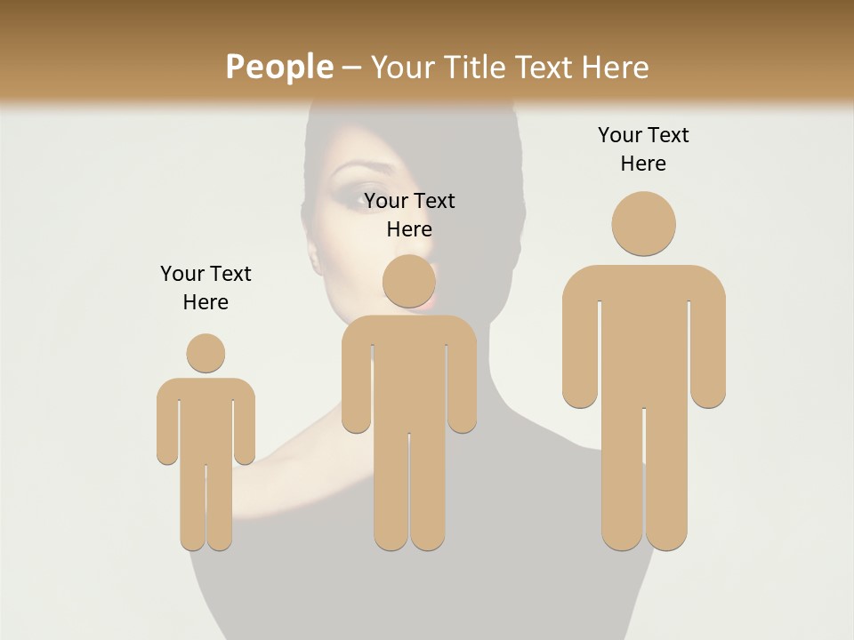 Sexy Person Woman PowerPoint Template