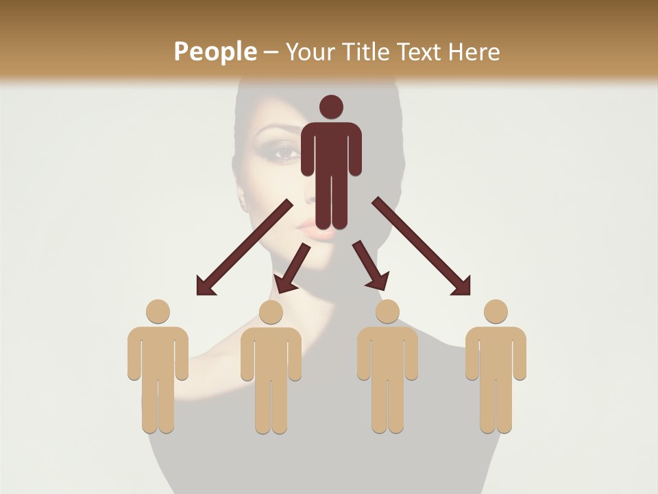 Sexy Person Woman PowerPoint Template