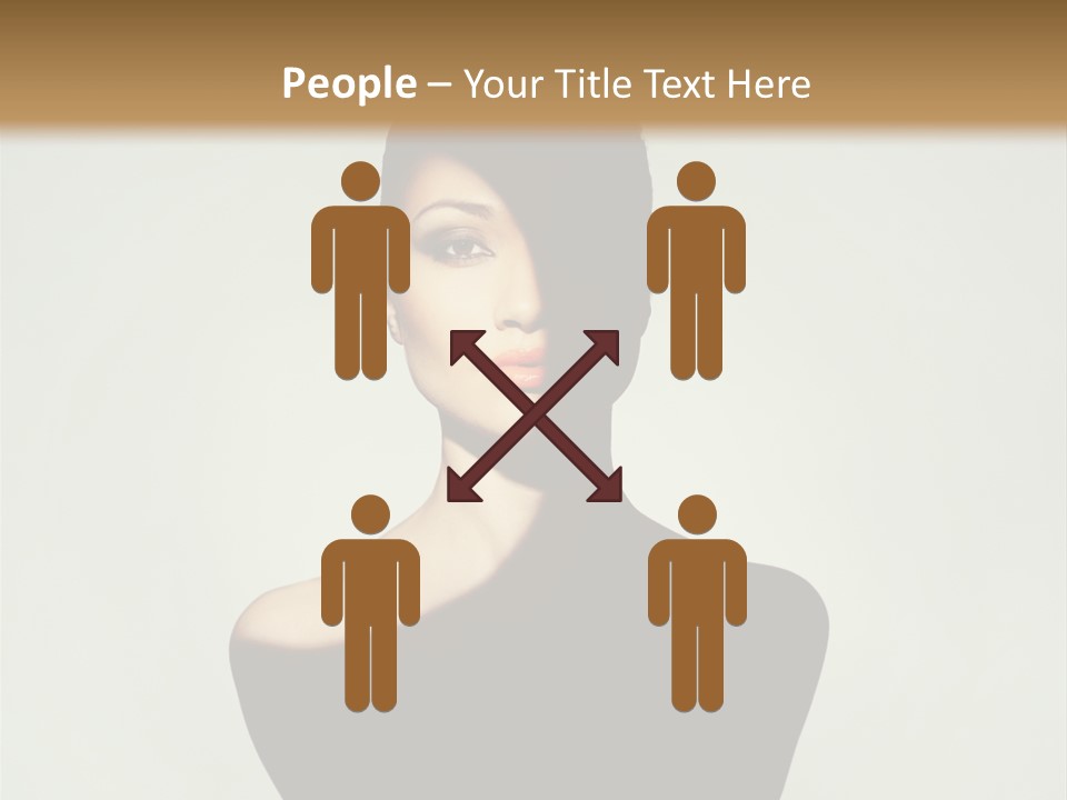 Sexy Person Woman PowerPoint Template