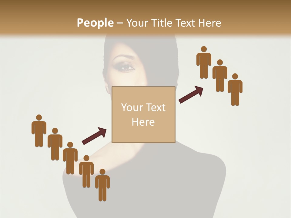 Sexy Person Woman PowerPoint Template