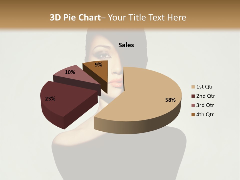 Sexy Person Woman PowerPoint Template