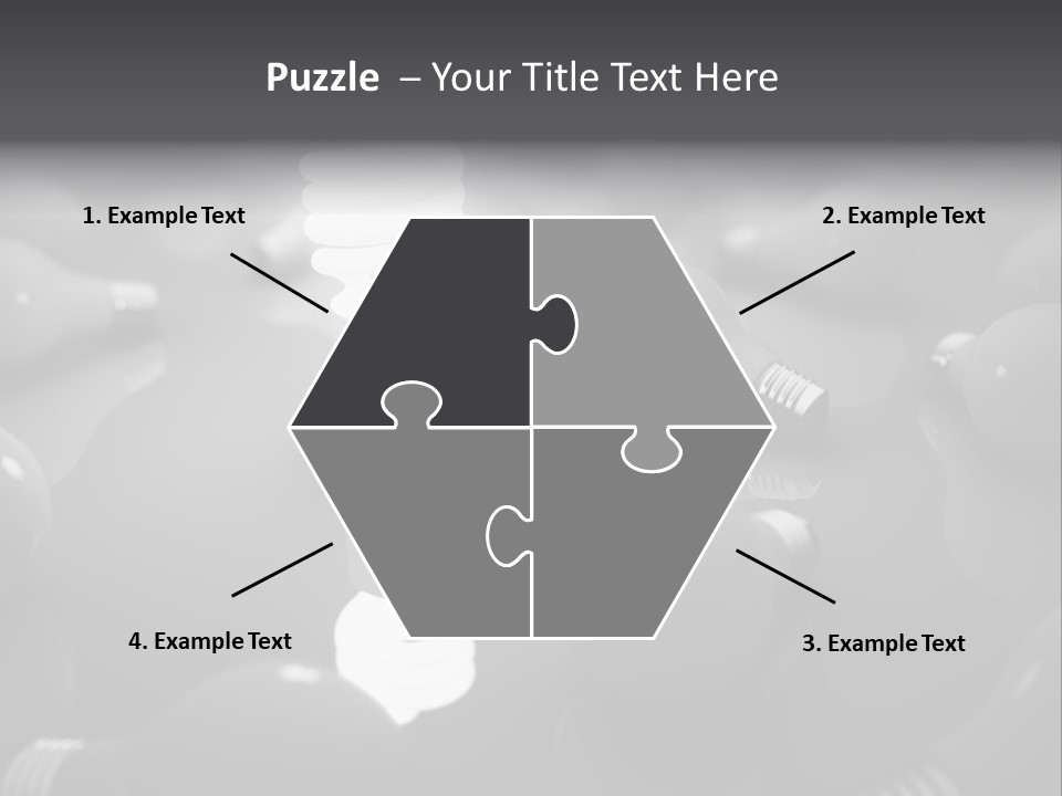 Incandescent Bright Bulb PowerPoint Template